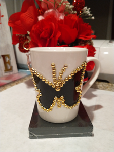 BLK&GLD Butterfly Mug